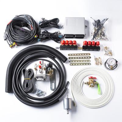 China Aluminum alloy leading professional factory price 8 cylinder carburetor CNG conversion kit for car LPG autogas for sale