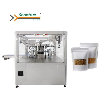 China Mini doy-formed food pouch doypack zipper packaging machines food granules premade bag making packaging machine for sale