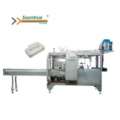 China High Quality Fully Automatic Food Compact Structure Design Machinery Tissue Box Carton Packing Packaging Machine for sale