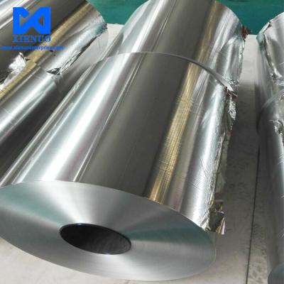 China Precio de fábrica 8011 de aluminio de papel de aluminio en bruto bobina de grado alimenticio de aluminio de papel de aluminio bobina de aluminio de papel de aluminio en rollo Jumbo en venta