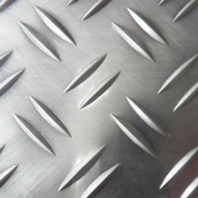 China Aluminum Diamond Plate Embossed Aluminium Diamond Sheet 1060 3003 5052 5754 Tread Aluminum Checker Plate for sale