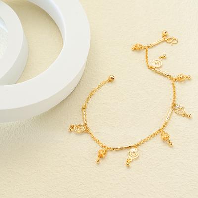 China Other High Quality Wholesale High Quality Bell Dangling Anklets Dangle Jewelry New Arrival Barefoot Sandals Anklets For Women for sale