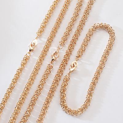 China Fashion good quality hot sale necklaces for women 18k gold necklace charm in china 2022 year style for sale