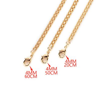 China Fashion 2022 year unique style factory promotion price trend necklace with 24k plated in china for sale