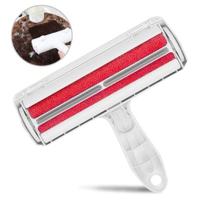 China Amazon Best Selling Sustainable Self-Cleaning Pet Hair Plastic Reusable Roller Brush Pet Hair Remover for sale