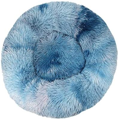 China Breathable Comfortable Multicolor Donut Around Fluffy Plush Pet Sleep Pad For Soft Pet Sofa for sale