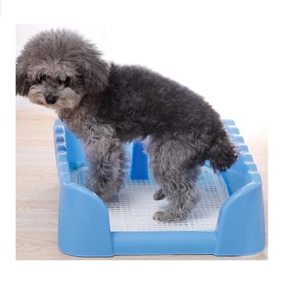 China Durable Wholesale Durable Using Pet Toilet Easy Training Splash Proof Wave Shaped Dog Toilet for sale