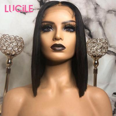 China Wholesale Short Body Wave Hair Lead Wigs Lace Front Full Lace 8 Inch Peruvian Lead Wig, Virgin Remy Lead Lace Front Wig Hair for sale