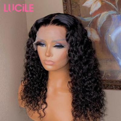 China Wholesale Deep Wave Body Wave HD Full Lace Wigs Human Hair Lace Front Peruvian Virgin Hair 360 Lace Front Wigs For Black Women for sale