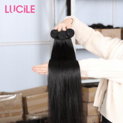 China Silky Straight Wave Indian Peruvian Raw Human Hair Weft Weave Extensions 40 Bundle 100% Super Mink Brazilian Human Hair Inch Long Straight Hair for sale