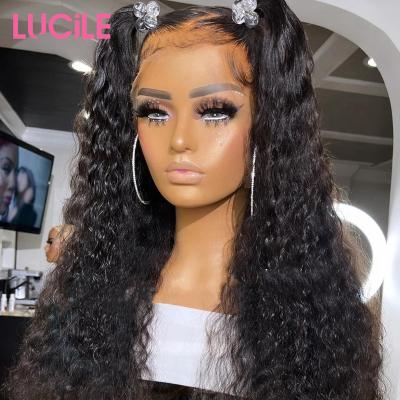 China High Quality Body Wave Raw Cambodian Hair Swiss Lace Wig For Women 100% Brazilian Virgin Color Cuticle Aligned Lace Front Human Hair Wig for sale