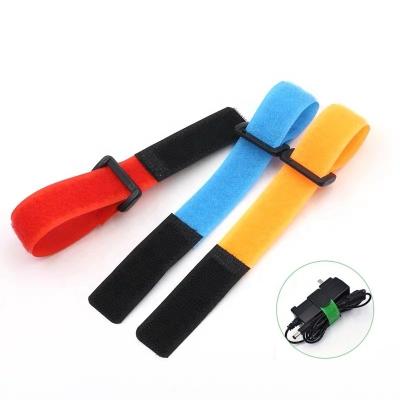 China Reusable 2000 Times + High Quality Adjustable Hook And Loop Strap Adjustable Elastic Strap Hook And Loop Tie Strap for sale