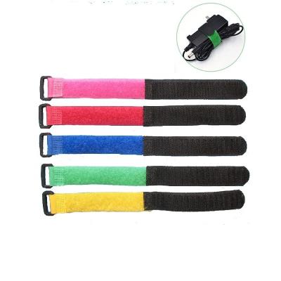 China 2000 Times Reusable + Adjustable Elastic Hook And Loop Strap Magic Band Strap Hook And Loop Fastener Strap for sale