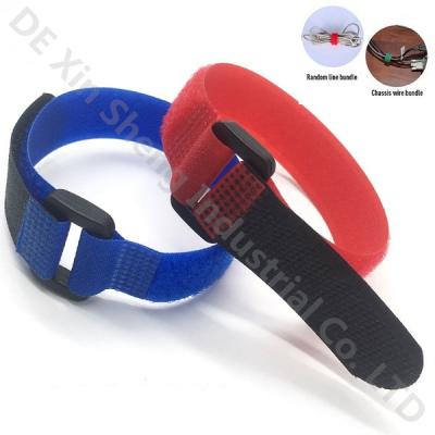 China 2000 Times Reusable + Customized Super Strong Durable Magic Tape Hook And Loop Bike Frame Carrier Strap for sale