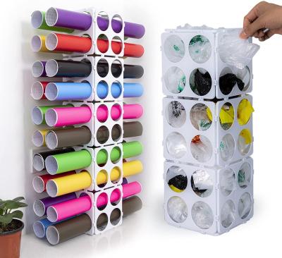 China 24Pcs Acrylic Vinyl Calligraphy and Painting Storage Rack Artwork Collection Organizer Holder for sale