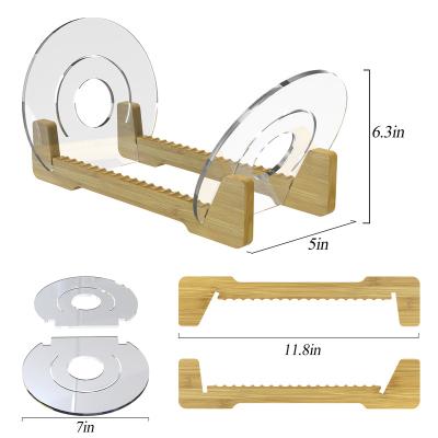 China Vinyl Single Sided Durable Acrylic CD Storage Display Flip Rack LP Vinyl Record Storage Rack Record Holder for sale