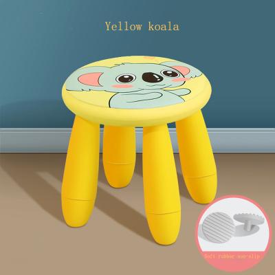 China Hot Sale Baby Furniture Round Convertible Non-slip Portable Kids Plastic Step Stools for sale