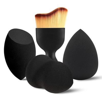 China Makes Apply Makeup BUM3013 New Makeup Brush With 3 Black Beauty Blending Professional Magic Makeup Foundation Brush For Make Up for sale