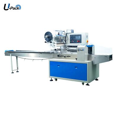 China High Quality Fast Food Flow Pillow Eskimo Packing Machine Bread Automatic Vegetable Food Packaging and Sealing Machine for sale