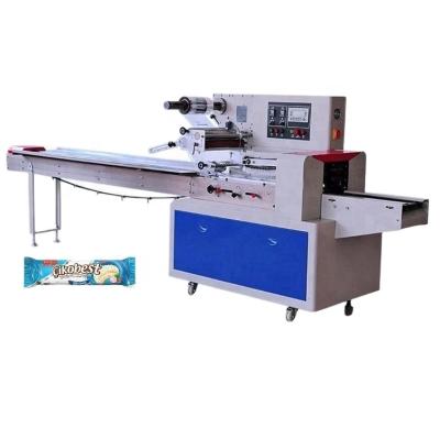 China Food pillow type bag flow wrapper packaging machine for lollipop sachet lollypop bagging machine candy packing machine for sale