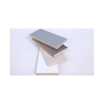 China The Latest Design Top Quality Anti-yellowing Decorative Wood PET High Light Fiberboard Insulation Density high gloss mdf board for sale