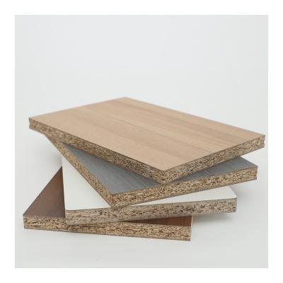 China Promotional various durable using melamine laminated table top particle board manufacturing for sale