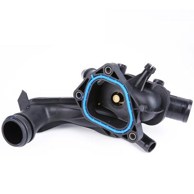 China Thermostat Housing For Peugeot 208 Cooling System 5008 308 3008 Citroen C4 DS3 Auto Parts V763471180 9808647180 for sale