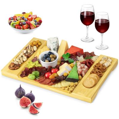 China Stocked New Listing Slate - Charcuterie Set and Chee Bamboo Cheese Board for sale