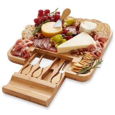 China New Product Stocked Wholesale Platter Cutting Custom Wood Kitchen and Cheese Board Table Top for sale