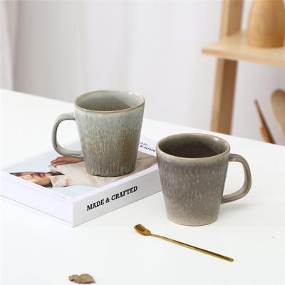 China Coffee Viable Unbreakable Stylish Unbreakable Matte Milk Coffee Hotel Cup Hotel Porcelain Porcelain Tableware Mug for sale