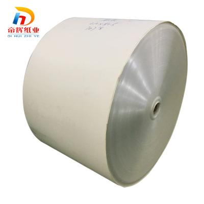 China Dihui waterproof paper custom pe coated single side double 180-320gsm pe coated roll coffee PAPER CUP PAPER ROLL for sale