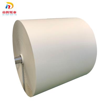 China 70Gsm-320Gsm food grade paper white pe coated paper cup raw material waterproof custom coated roll for paper cups for sale