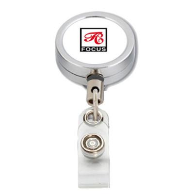 China metal & 40mm Plastic Metal Badge Retractable Reel for sale