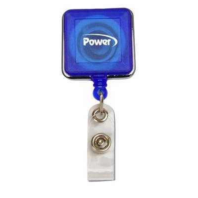 China Square shape badge reel RKR-382 for sale