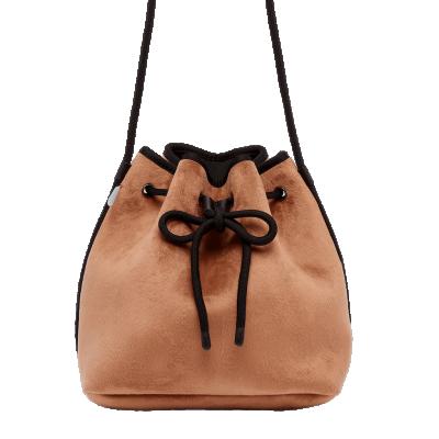 China 2021 Winter Style Famous Brand Designer Bucket Bags Premium Neoprene Fabric Women Handbags Shoulder Bucket Bag for sale