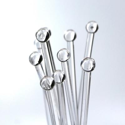 China Disposable Bar Tools Coffee Drink Plastic Environmental Cocktail Sticks Acrylic Cocktail Sticks for sale