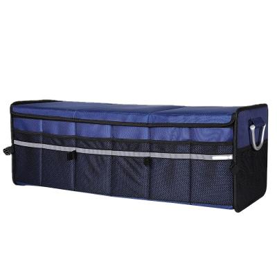 China Universal Trending Products Top Fashion Oxford High Quality Cloth Covered Exquisite Trunk Storage Box for sale