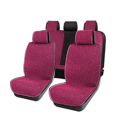 China High Quality Flax Car Seat Covers Even Cushion From Nice Universal Car Seat Covers Manufacturer for sale