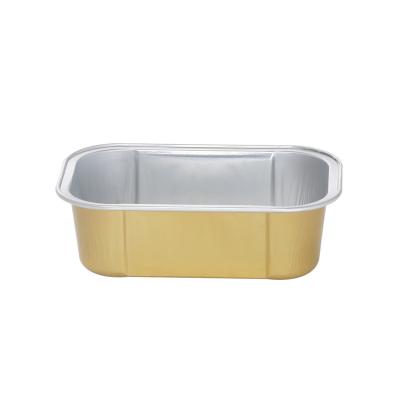 China ST-168 Food Heat Seal Aluminum Foil Container With Easy-to-tear-out Lid for sale