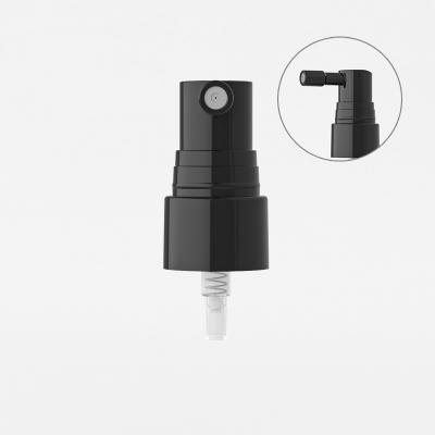 China Non Spill 20mm Cosmetic Plastic Fine Mist Spray Pump With Half Cover Nozzle for sale