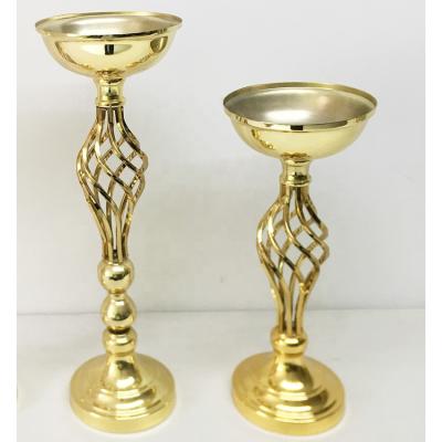 China New Europe Gold Metal Flower Stand for sale