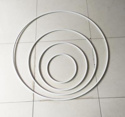 China Eco - Friendly Materials White Wedding Flower Circle For Wedding Decoration for sale