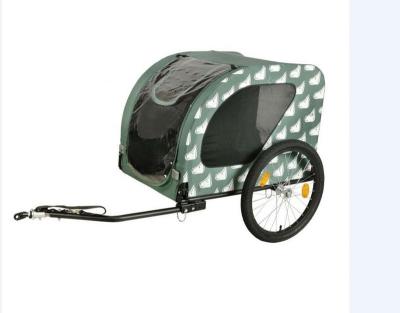 China Dogs Dog Bike Trailers Trailer Green Dog Bike Cart for sale