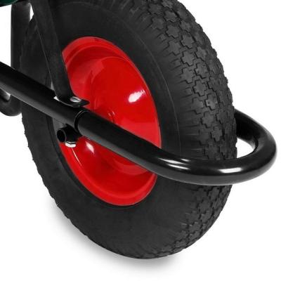 China STORAGE AND LOGITICS x4.00-8 Heavy Duty Rubber Pneumatic Wheel Barrow Wheel 16