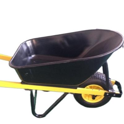 China GARDEN OR FARM Builders Heavy Duty Wheel Barrow With Tubular Steel Frame for sale