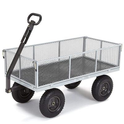 China Manufacturer Super Tools Production and Sales Ability Plus Garden Net Carts for sale