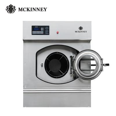 China High Quality Stainless Steel Industrial Front Load Washing Machine With Dryer 1100*1050*1500mm for sale