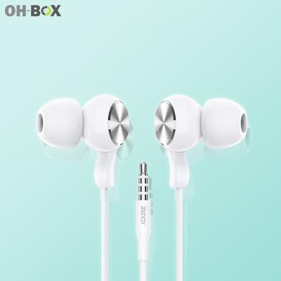 China Wholesale Premium In-Ear Noise Canceling Headphones Earphones Wired 1.2m 3.5mm Interface In Ear Handsfree Earpiece for sale