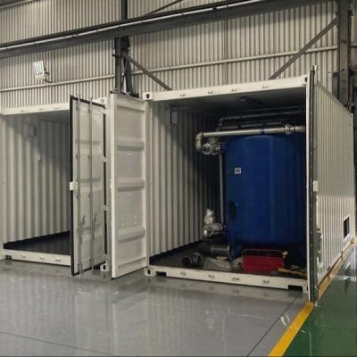 China Mobile Drinking / Emergency Water UF Reverse Osmosis Treatment Water Purification System In One Container for sale