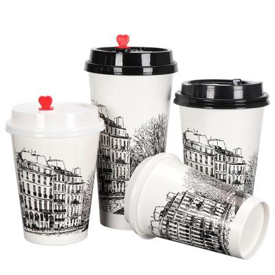 China 7oz 8oz Disposable Single Wall Paper Cups Biodegradable For Food And Beverage Packaging for sale